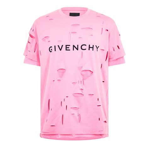 givenchy stars t-shirt|givenchy distressed t shirt.